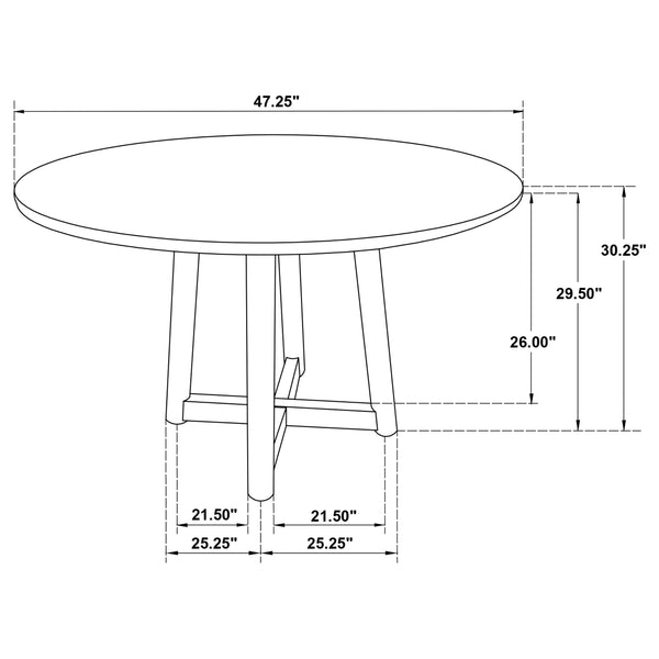 Dinah 5 Pc Dining Set