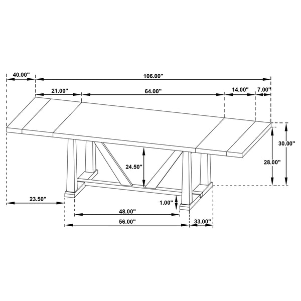 Middleton Extension Dining Table
