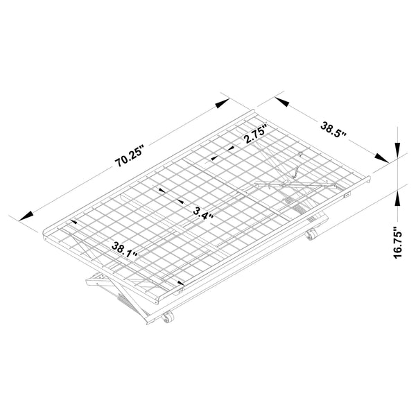 Eden Pop-Up Trundle Bed