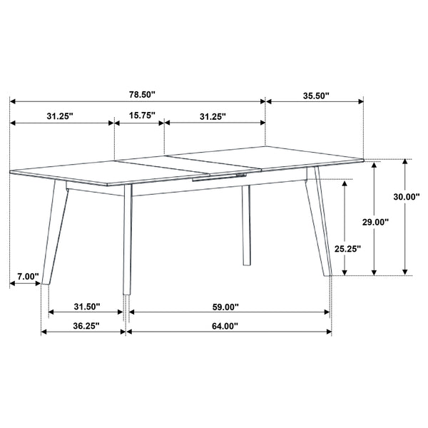 Crestmont Extension Dining Table