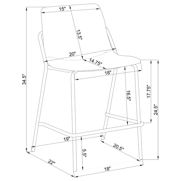 Earnest Counter Chair