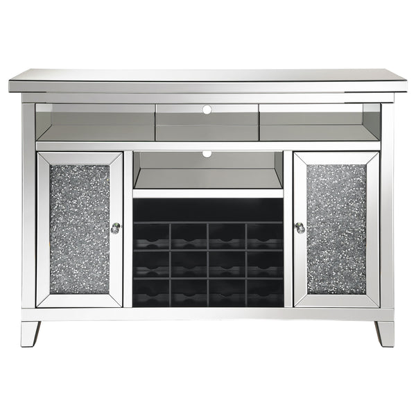 Melinda Bar Cabinet with LED Lighting