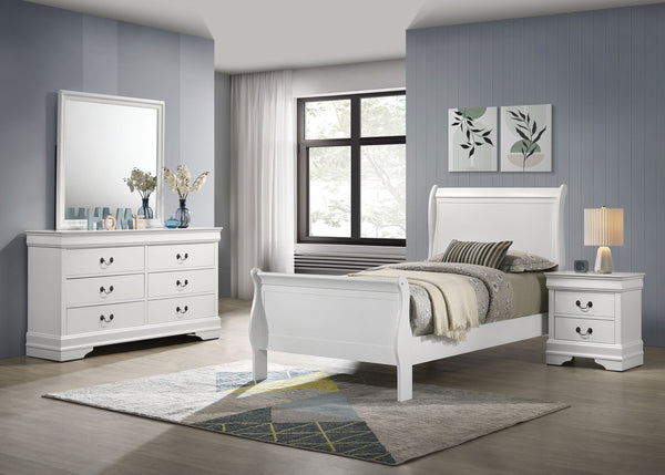Louis Philippe Bedroom Sets White