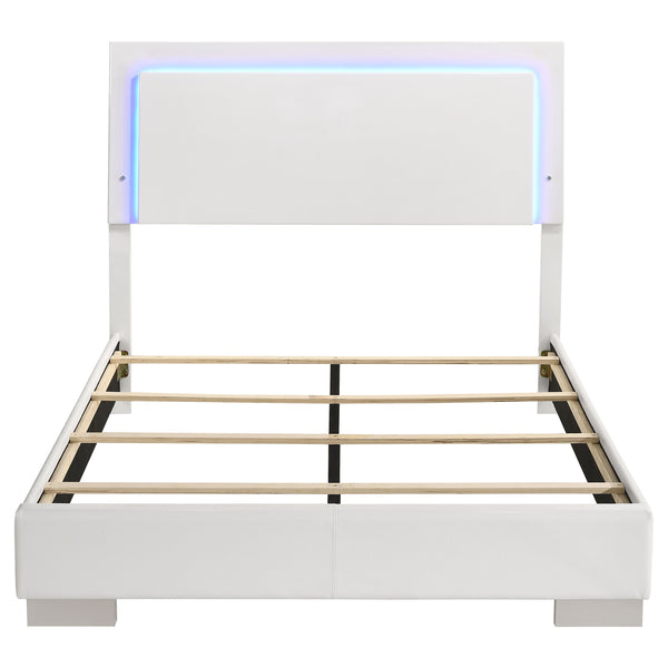 Felicity Panel Bed with LED Lighting