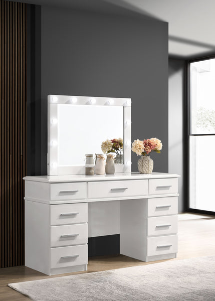Felicity Makeup Vanity Table with LED Mirror