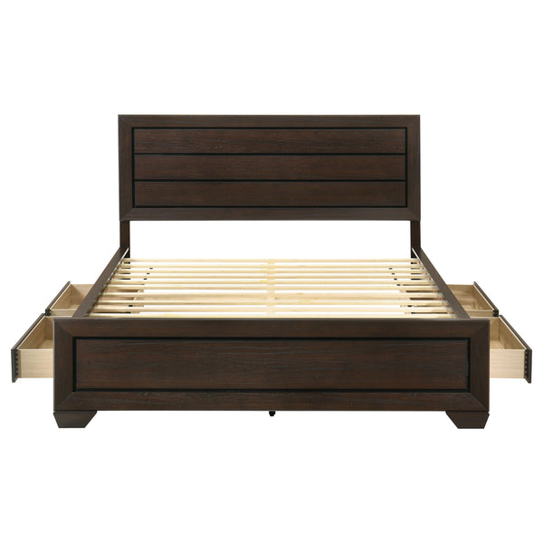 Kauffman Panel Platform Storage Bed