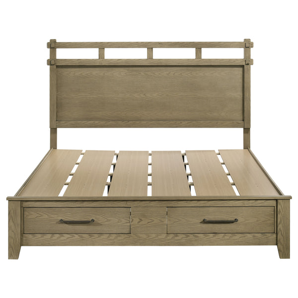 Hazlewood Panel Platform Storage Bed