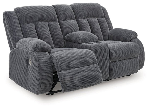 Observation Power Reclining Loveseat with Console