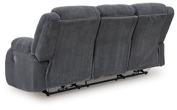 Observation Power Reclining Sofa with Drop Down Table