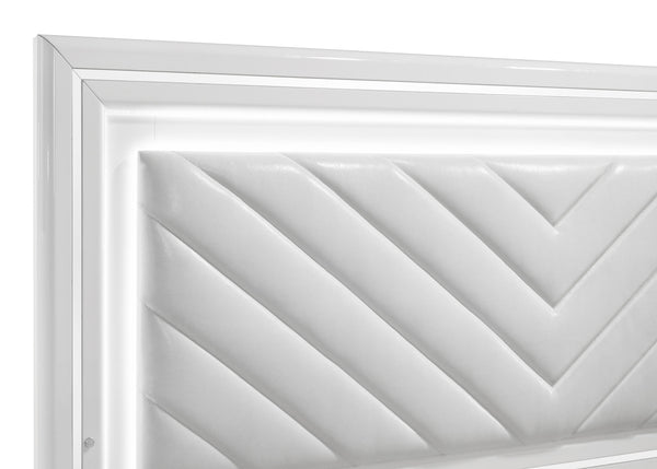 Cassia Panel Bed with LED Lighting