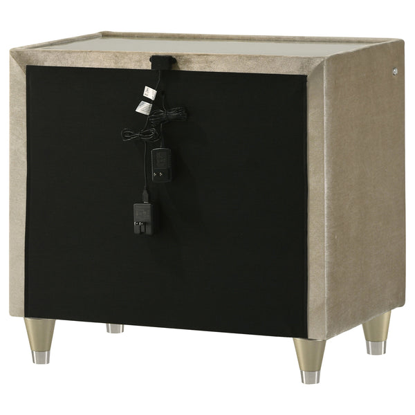 Lorient Nightstand with LED Lighting