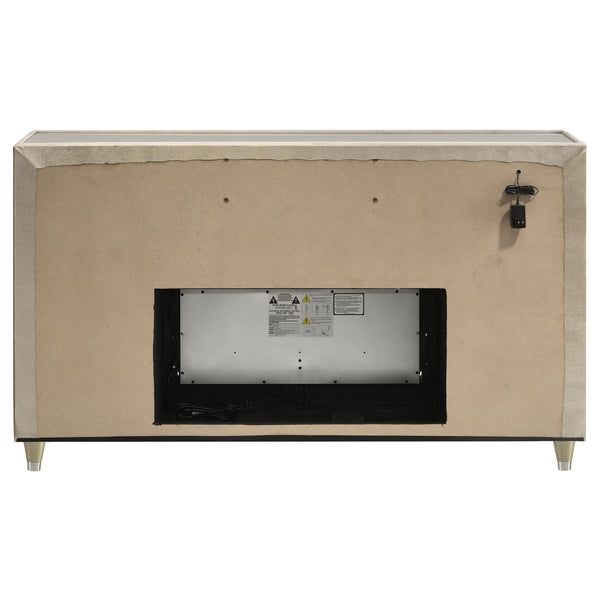 Lorient LED Dresser with Flame Visualizer