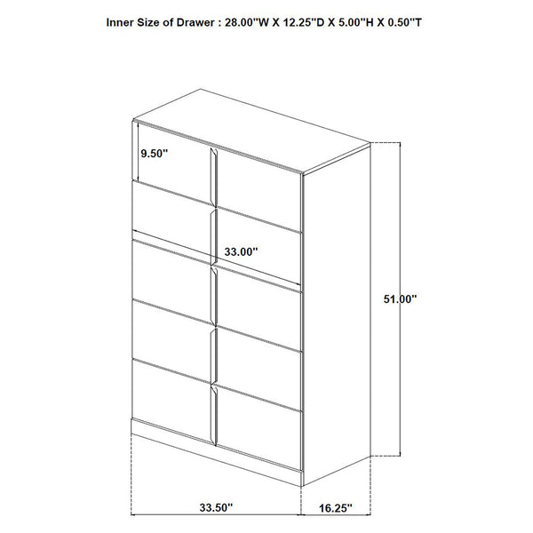Ines Chest of Drawers