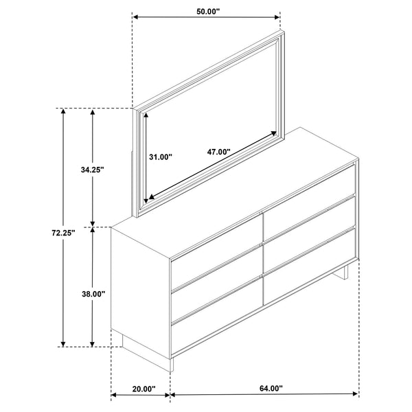 Glenwood Dresser with Mirror