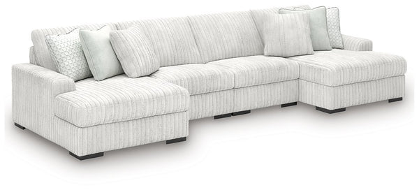 Stupendous Sectional with Double Chaise