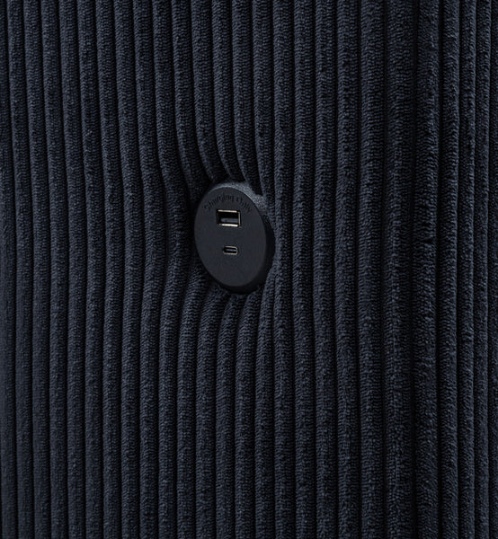 Tisdall Wingback TV Bed with Flame Visualizer