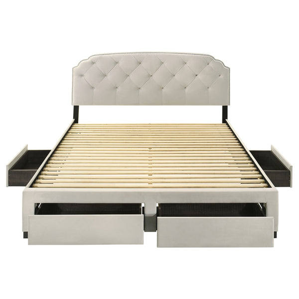 Marianna Panel Platform Storage Bed