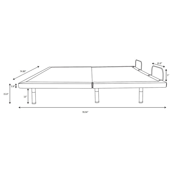 Negan Adjustable Bed Base