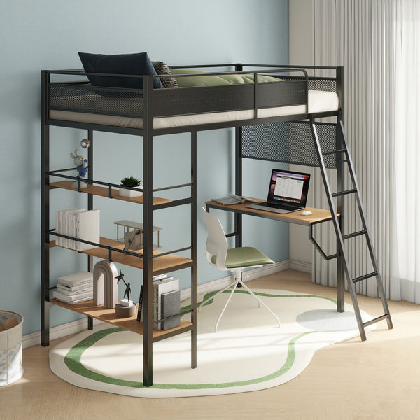 Campus Workstation Loft Bed