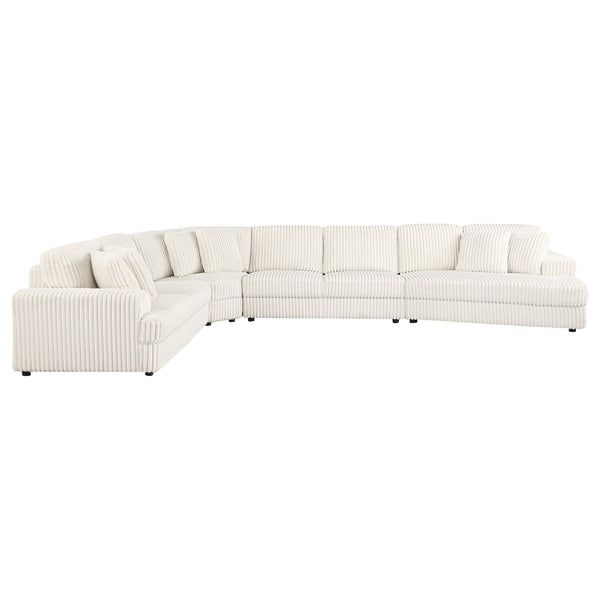 Emberson Upholstered Modular Sectional Sofa Ivory