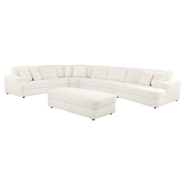 Emberson Upholstered Modular Sectional Sofa Ivory