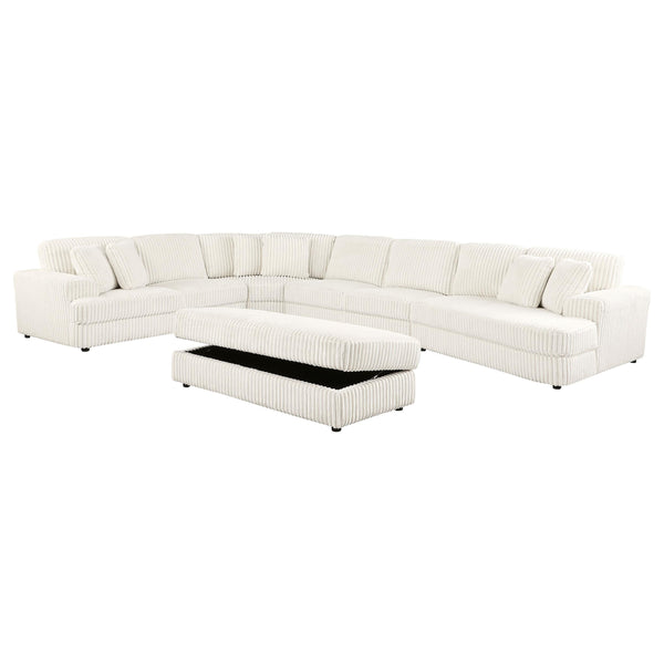 Emberson Upholstered Modular Sectional Sofa Ivory