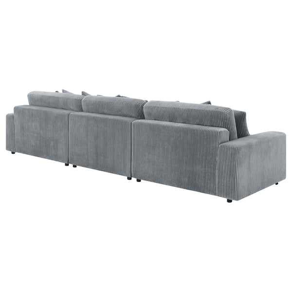 Blaine Upholstered Reversible Chaise Sectional Sofa