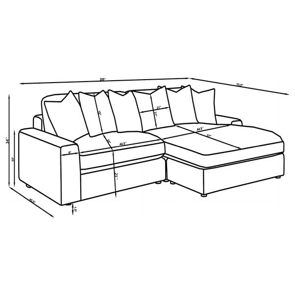 Blaine Sectional Sofa