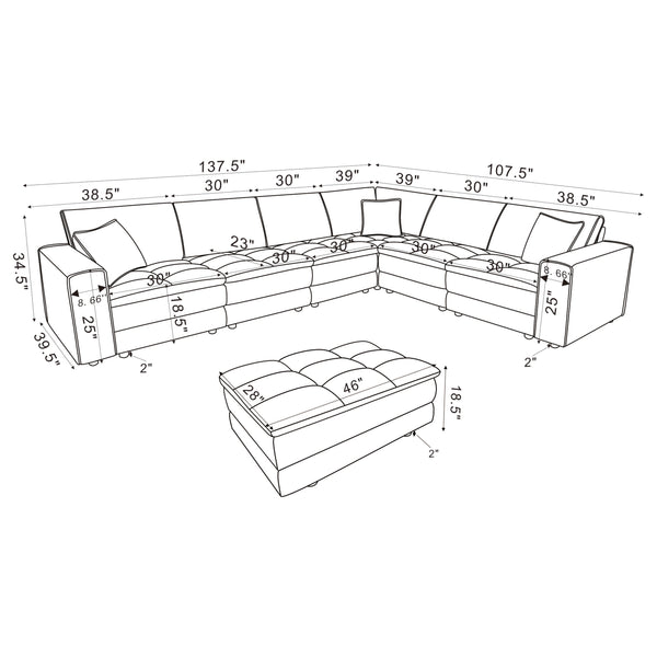Atlantic Modular Sectionals