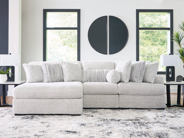Cuddle Plush Sectional with Chaise