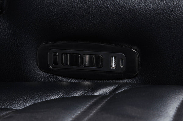 Zuma Dual Power Reclining Loveseat