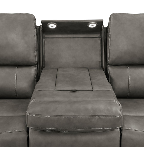 Brickston Triple Power Reclining Sofa