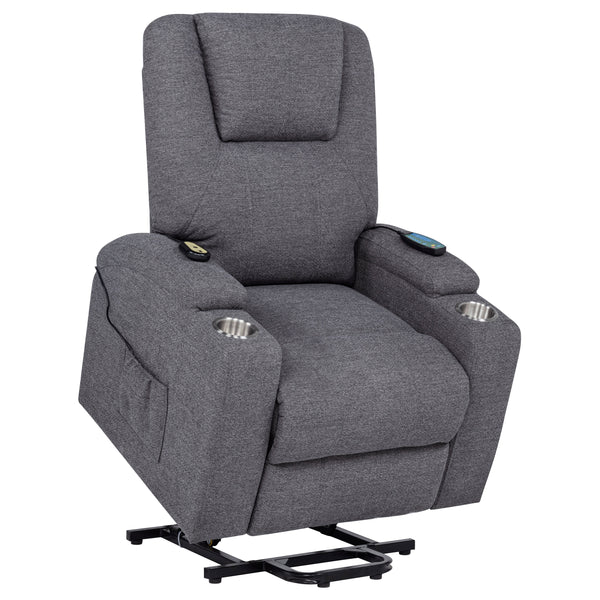 Louie Power Lift Massage Recliner