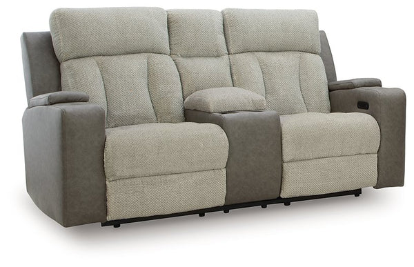 WhipLash Power Reclining Loveseat with Console