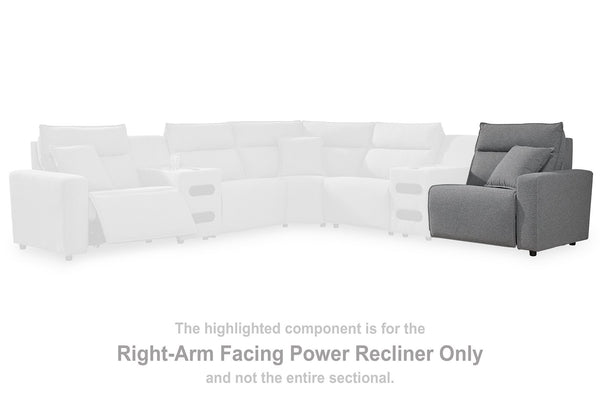Modmax Reclining Sectional with Audio Consoles