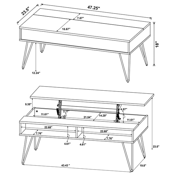 Fanning Coffee Table Sets