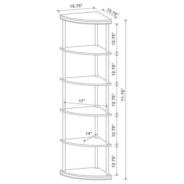 Bonwick Corner Bookshelf
