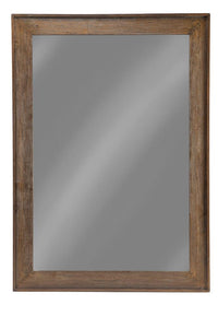 Odafin Rectangle Floor Mirror Distressed Brown image