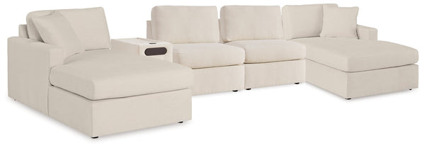Modmax 5 Piece Sectional with Audio Console