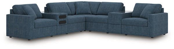 Modmax Balanced Sectional with Audio and Storage Consoles