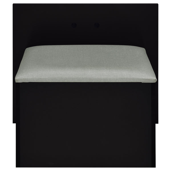 Flora Makeup Vanity Table with LED Mirror and Stool