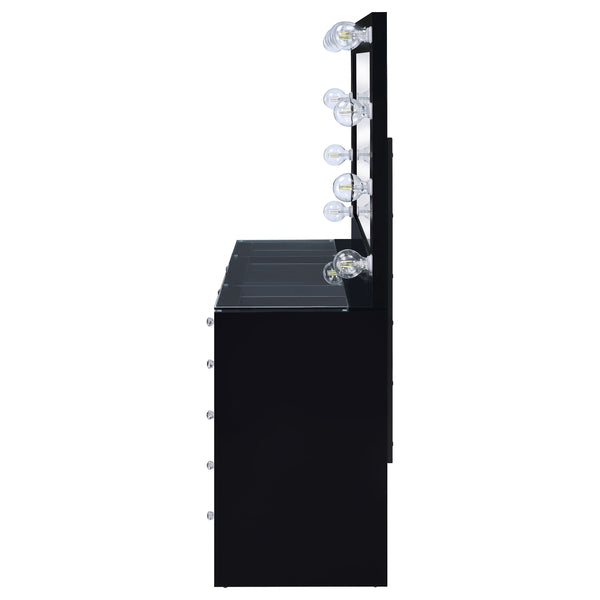 Acena Makeup Vanity Table with LED Mirror