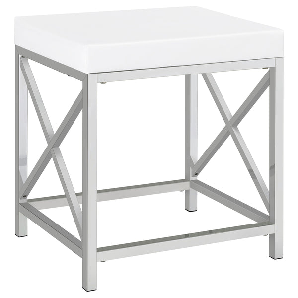 Eliza Makeup Vanity Table with LED Mirror and Stool