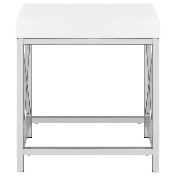 Eliza Makeup Vanity Table with LED Mirror and Stool