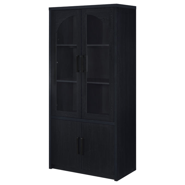 Riva Tall Display Cabinet with LED Lighting