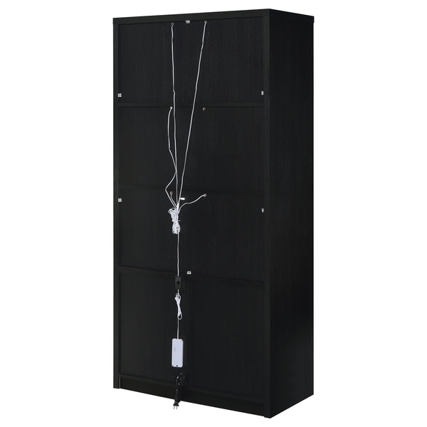 Riva Tall Display Cabinet with LED Lighting