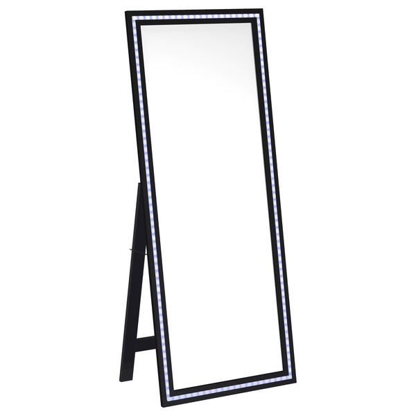 Windrose Standing Mirror with LED Lighting