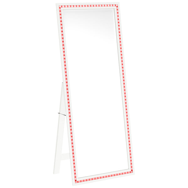 Windrose Standing Mirror with LED Lighting