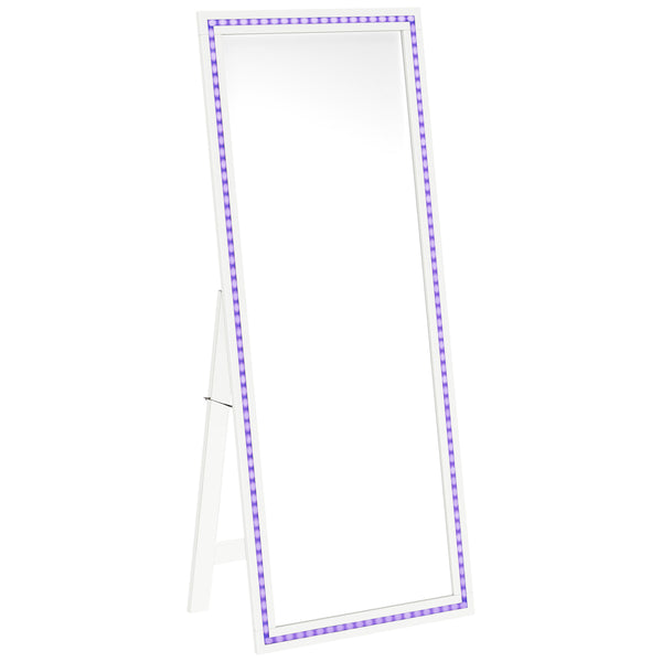 Windrose Standing Mirror with LED Lighting