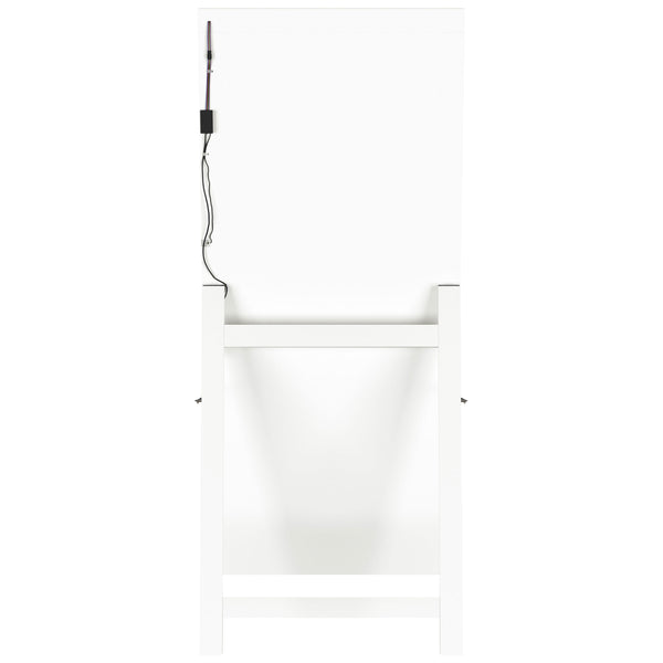 Windrose Standing Mirror with LED Lighting